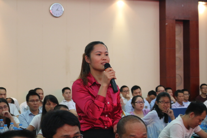 训练营学员发言